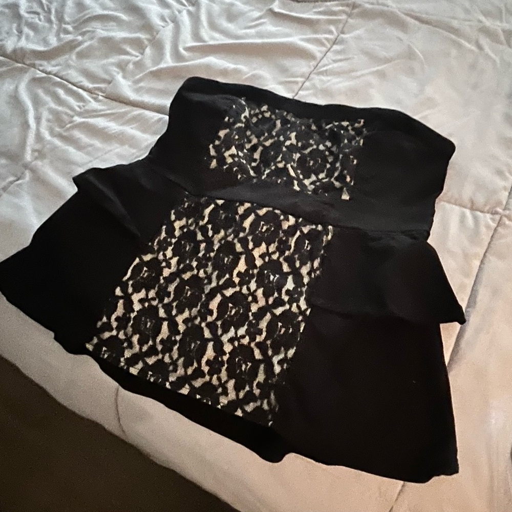 Black Floral Garment (Torrid)